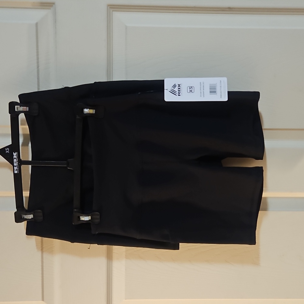 RBX TWO PACK GYM SHORTS: BLACK: NEW WITH TAGS: SIZE XS